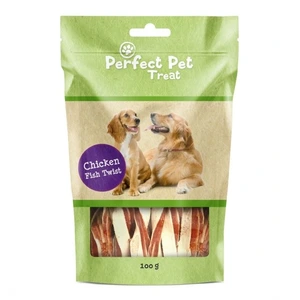 Perfect Pet Twist med kylling og fisk til hund 100 g