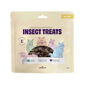 Petgood kattegodteri med insekter 60 g