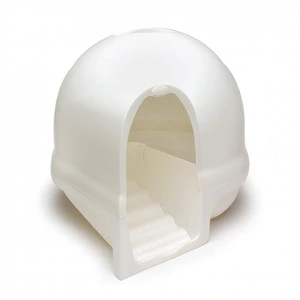 Petmate Booda Dome Cleanstep kattetoalett hvit