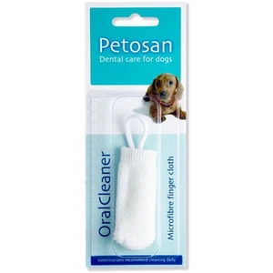 Petosan Oral Cleaner fingerklut i mikrofiber