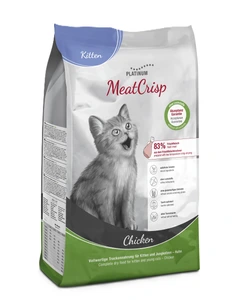 Platinum MeatCrisp tørrfôr med kylling til kattunge 1,5 kg