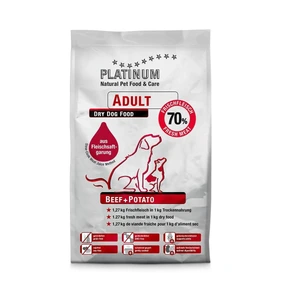 Platinum tørrfôr med biff og potet til hund 1,5 kg
