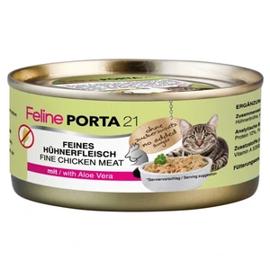 Porta21 Feline kylling og aloe vera våtfôr til katt 156 g