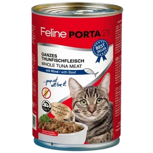 Porta21 Feline tunfisk og biff våtfôr til katt 400 g