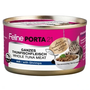 Porta21 Feline tunfisk og reke våtfôr til katt 90 g