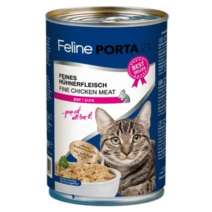Porta21 Feline våtfôr med kylling til katt 400 g