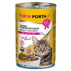 Porta21 Feline våtfôr med tunfisk og aloe vera til katt 400 g