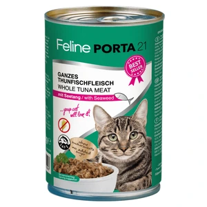 Porta21 Feline våtfôr med tunfisk, tang og tare til katt 400 g