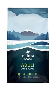Prima Dog Adult All Breed tørrfôr med lam og potet til hund 10 kg