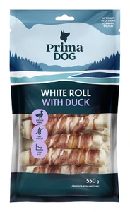 Prima Dog hvit rull med and 15 stk 550 g