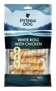 Prima Dog hvit rull med kylling 15 stk 550 g