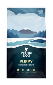 Prima Dog Puppy All Breed tørrfôr med kylling og potet til hund 10 kg