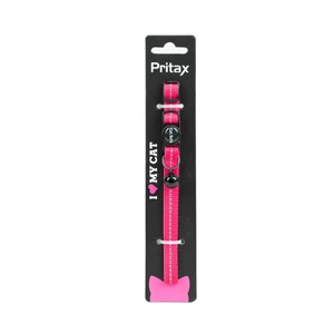 Pritax Maja kattehalsbånd rosa 10 mm x 19-30 cm