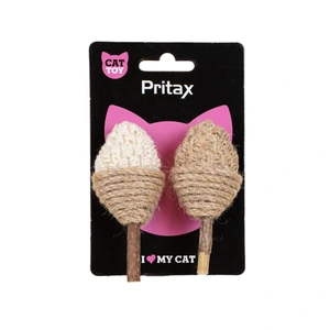 Pritax Natural Beppe katteleke brun 5 x 10 x 5 cm