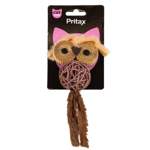 Pritax Natural Luca katteleke brun 16 x 7 x 5 cm