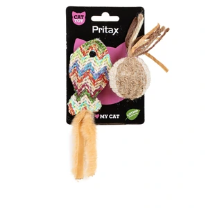 Pritax Natural Squeegee katteleke flerfarget 16 x 5 x 1,5 cm