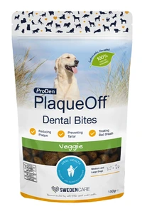 ProDen Plaque Off Dental Bites til hund 150 g