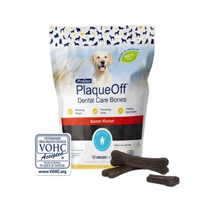 ProDen PlaqueOff Dental Care Bones med bacon til hund 482 g