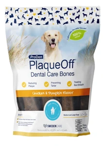 ProDen PlaqueOff Dental Care Bones med kylling til hund 482 g