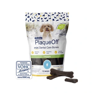 ProDen PlaqueOff Mini Dental Care Bones Veggie til hund 482 g