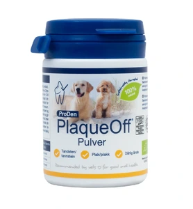 ProDen PlaqueOff pulver til hund 180 g