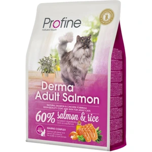 Profine Derma Adult tørrfôr med laks og kylling til katt 2 kg