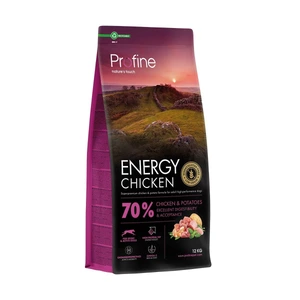 Profine Energy tørrfôr med kylling og poteter til hund 12 kg
