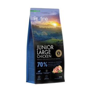 Profine Junior Large tørrfôr med kylling og poteter til hund 12 kg