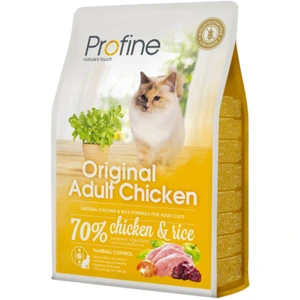 Profine Original Adult tørrfôr med kylling og ris til katt 2 kg
