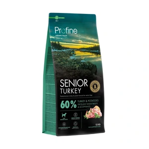 Profine Senior tørrfôr med kalkun og poteter til hund 3 kg