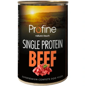 Profine Single Protein tørrfôr med biff til hund oransje 400 g