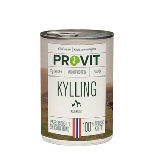 PROVIT våtfôr med kylling til hund 800 g