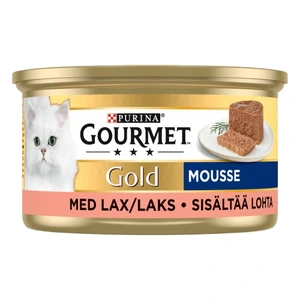 Purina Gourmet Gold laksemousse til katt 85 g