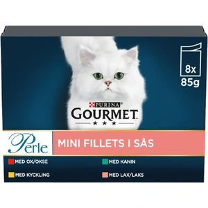 Purina Gourmet Gold Perle Minifileter i saus til katt 8 x 85 g