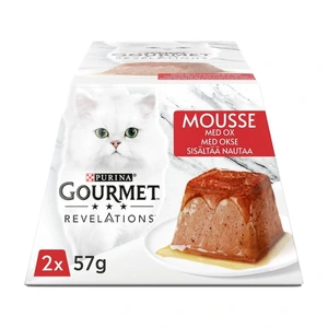 Purina Gourmet Gold Revelations med storfekjøtt til katt 2 x 57 g