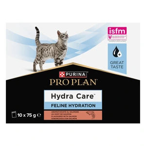 Purina Hydra Care med laks til katt 10 x 75 g