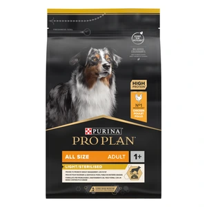 Purina Pro Plan Adult Light/Sterilised All Sizes tørrfôr til hund 3 kg