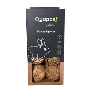 Quapas! Nibble eske med gnagerleker 8 stk