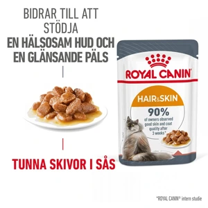 Royal Canin Hair & Skin Care våtfôr i saus til katt 12 x 85 g