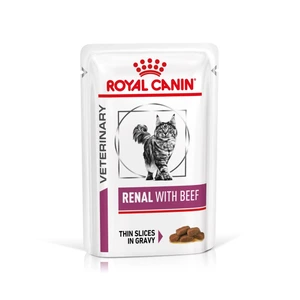 Royal Canin Veterinary Diets Renal våtfôr med storfe til katt 12 x 85 g