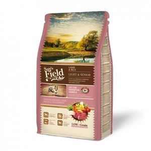 Sam's Field Light & Senior tørrfôr med lam og ris til hund 2,5 kg