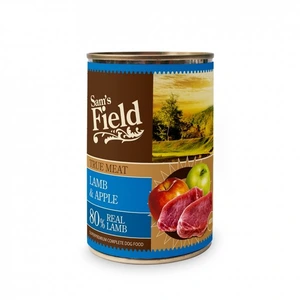 Sam's Field våtfôr med lam og eple til hund 400 g