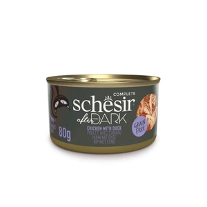 Schesir After Dark med kylling og and til katt 80 g