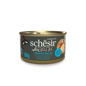 Schesir After Dark med kylling og egg våtfôr til katt 80 g