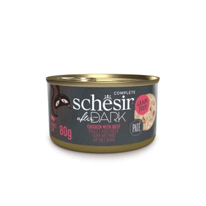 Schesir After Dark Pate med kylling og storfe til katt 80 g