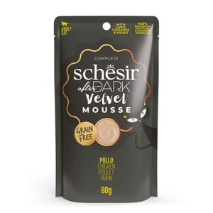 Schesir After Dark Velvet med kylling våtfôr til katt 80 g