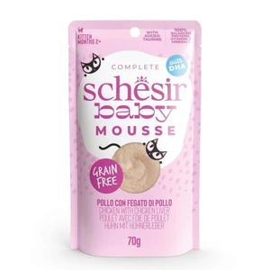 Schesir Baby Mousse med kylling til kattunge 70 g