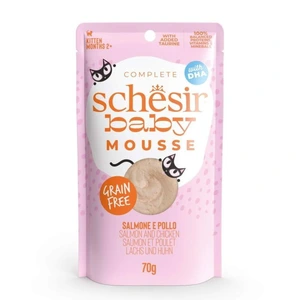 Schesir Baby Mousse med laks til kattunge 70 g