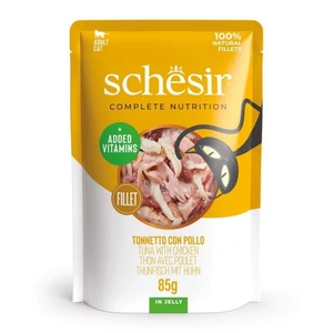 Schesir C&B tunfisk og kylling i gele til katt 85 g