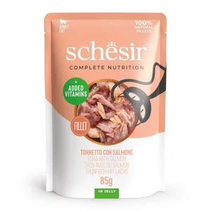 Schesir C&B tunfisk og laks i gele til katt 85 g